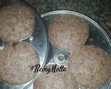A picture of step 4 of Ragi Idli.