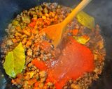 Foto del paso 2 de la receta: Polenta con salsa estilo Ragú