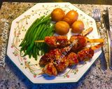 A picture of step 3 of Chicken Yakitori:.