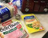 Mini sandwich Jambon/fromage étape de la recette 1 photo