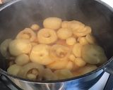 Une image de l'étape 3 de Panais fondants au persil et crème de champignons.