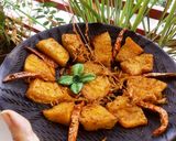 মিষ্টি কুমড়ার চাক ভাজা রেসিপির ধাপ 3 ছবি