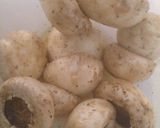 A picture of step 1 of Czegnature mushroom stuffed,.