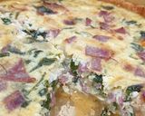 Foto langkah ke 5 dari resep Quiche Lorraine.