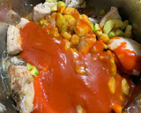 Foto del paso 4 de la receta: Pollo con tomate y verduras