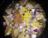 A picture of step 2 of Potato and Chicken Soup.