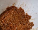 A picture of step 2 of Brinjal fry.