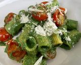 Foto del paso 6 de la receta: Pasta con salsa de espinacas y requesón
