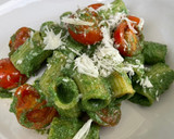 Foto del paso 6 de la receta: Pasta con salsa de espinacas y requesón
