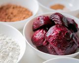 Paleo brownie céklából (gluténmentes, laktózmentes, cukormentes, tojásmentes, vegán) recept fázis 1 fotója