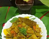 A picture of step 4 of Panch Mishali Torkari (Sabji) Bengali Style.
