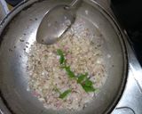A picture of step 2 of Turai gravy marathi style.