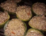 Foto del paso 7 de la receta: Zapallito rellenos con salsa y papa