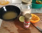 Foto del passaggio 1 della ricetta Gazpacho di arance e lime piccante con calamari
