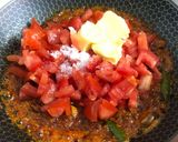 A picture of step 9 of Matar Mushroom Butter Masala.