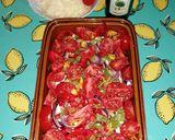 Pas rețetă Paste cu sos de brânză feta și legume 2 fotografie