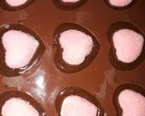 Foto langkah ke 7 dari resep Coklat yupi love #StepByStep #RabuBaru.