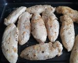 Tejszínes baconos csirke kukoricával recept fázis 2 fotója
