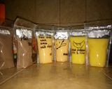 Foto langkah ke 4 dari resep Puding Sedot.