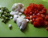 Foto del paso 4 de la receta: Higaditos de pollo con arroz