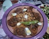 صورة لخطوة 10 من وصفة شخشوخة الظفر باللحم الغنمي 😋🥘