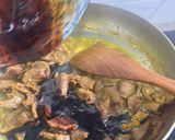 Gambar langkah 3 resipi Daging Goreng Belengas.