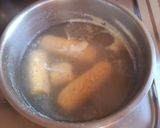 A picture of step 2 of Gatte Ki Sabzi.