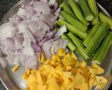 A picture of step 1 of Drumstick dal.
