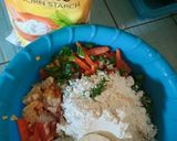 Foto langkah ke 3 dari resep Bakwan jagung pedas.
