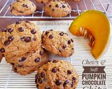 Foto langkah ke 4 dari resep Chewy & Soft Pumpkin Chocolate Chip Cookies/ Cookies Labu Kuning.