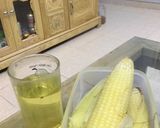Hình bước làm 3 của món Ngô nếp luộc