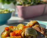 Foto del paso 5 de la receta: Muslitos de pollo al horno crujientes y muy sabrosos!