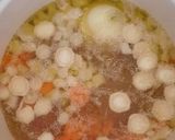 Húsgombóc leves csigatésztával recept fázis 1 fotója