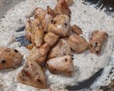क्रीमी गार्लिक चिकन (creamy garlic chicken recipe in Hindi) रेसिपी चरण 5 फोटो