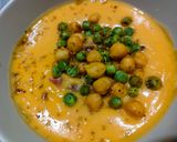 A picture of step 4 of Oriental Pumpkin and Sweet Potato Cream with Crunchy Topping.