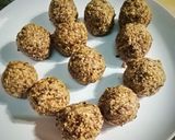 A picture of step 12 of Flax Seed Oats Ladoo.