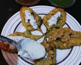 A picture of step 6 of Sattu Paalak Patta chaat.