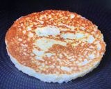 A picture of step 3 of Keto bun.