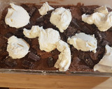 Foto del paso 4 de la receta: Brownies cheesecake con frambuesas keto