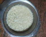 A picture of step 1 of Chana dal Pulao.