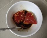 Hình bước làm 2 của món TUNA STEAK (Japanese style)