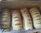 Foto langkah ke 4 dari resep Roti pisang coklat.