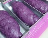 Foto langkah ke 6 dari resep Roti Kukus Pontianak Ubi Ungu.