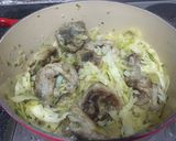 A picture of step 3 of Cabbage and lamb bredie (koolbredie).