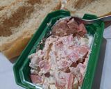 Foto del paso 2 de la receta: Pan relleno con queso crema, jamón, etc