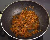 A picture of step 5 of Hara Choliya.