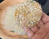 A picture of step 3 of Oats Sesame Patties.
