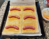 Foto del paso 5 de la receta: Perritos calientes con masa de hojaldre