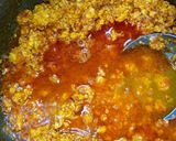 A picture of step 4 of Fried Egusi soup.