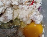 Foto langkah ke 2 dari resep Pepes Tahu Rebon Bumbu Iris.